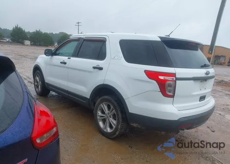 2015 Ford Police Interceptor из США, поврежденный, VIN 1FM5K8AR7FGB61193